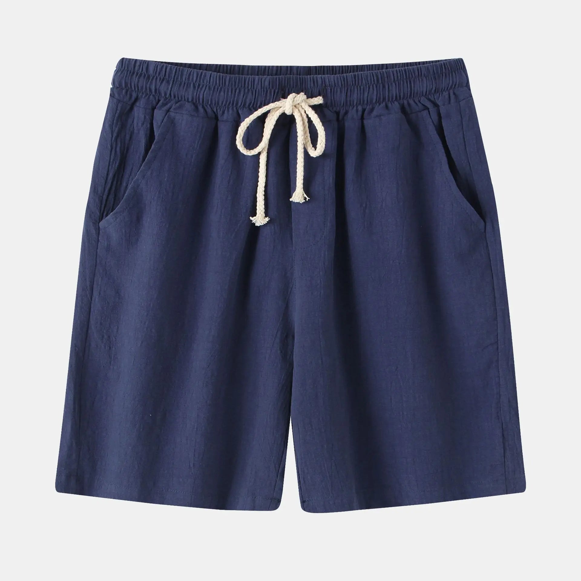 Bermuda de Linho Masculina Azul Saint James