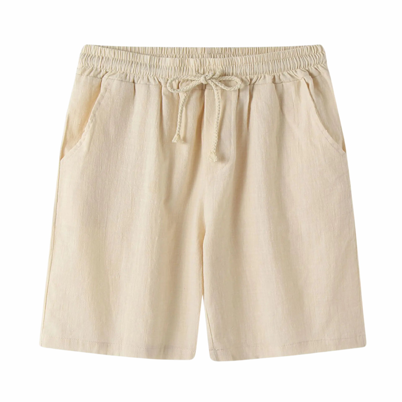 Bermuda de Linho Masculina Bege Saint James