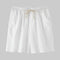 Bermuda de Linho Masculina Branco Saint James