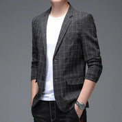 Blazer Masculino Cinza Esporte Fino Saint James