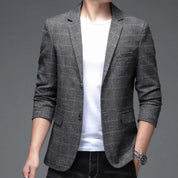 Blazer Masculino Cinza Esporte Fino Saint James