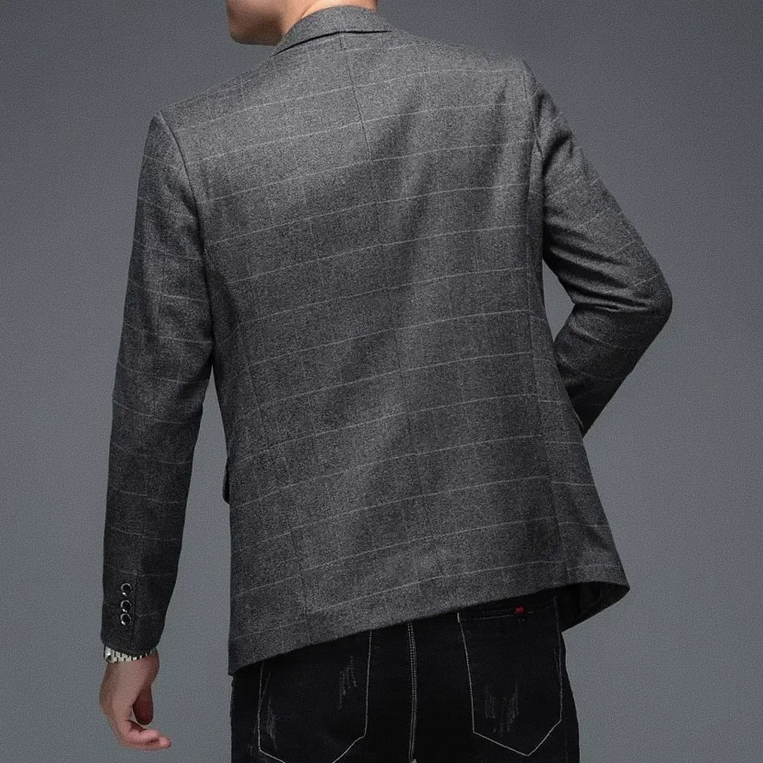 Blazer Masculino Cinza Esporte Fino Saint James