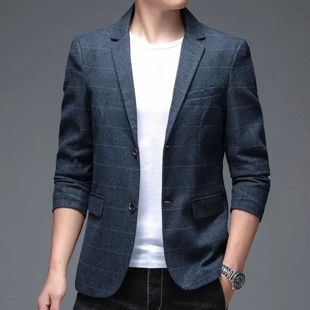 Blazer Masculino Azul Esporte Fino Saint James
