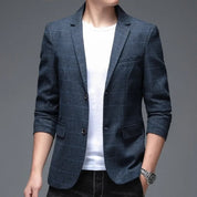 Blazer Masculino Azul Esporte Fino Saint James