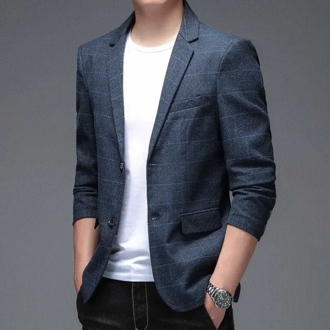 Blazer Masculino Azul Esporte Fino Saint James
