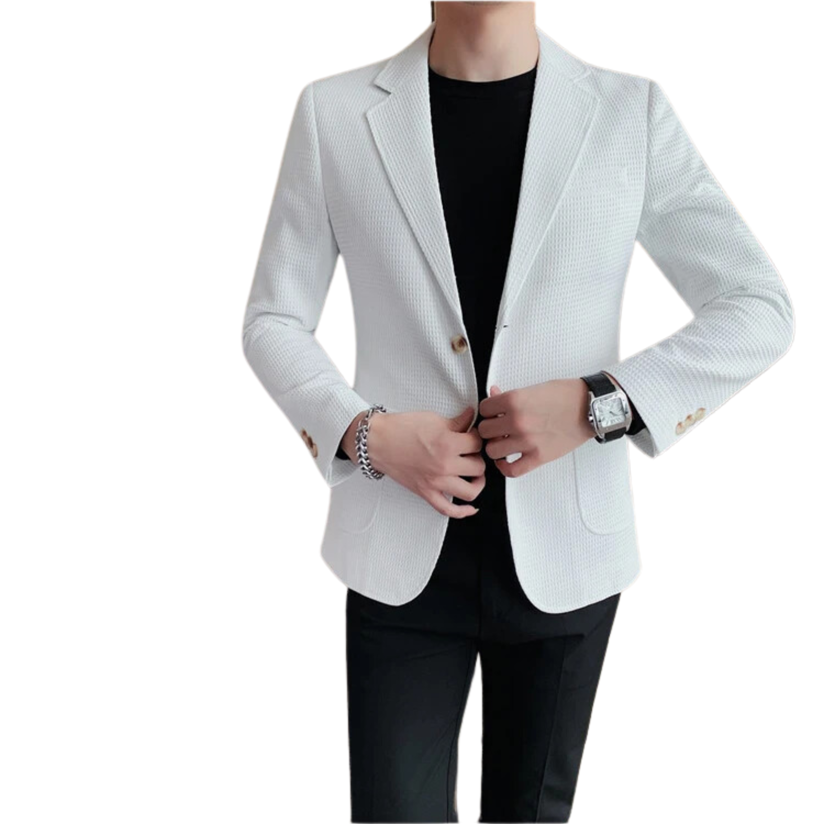 Blazer Masculino Noble Branco Saint James