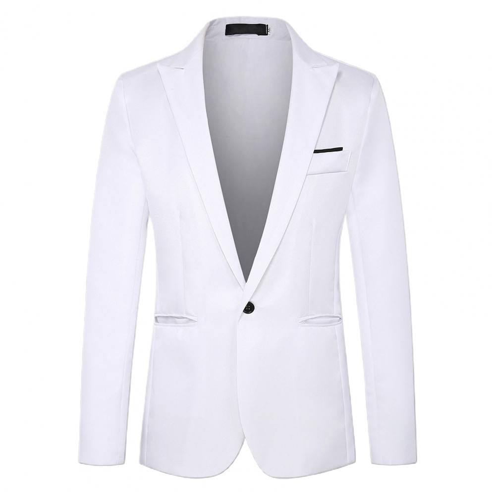 Blazer Masculino Branco Slim Saint James