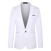 Blazer Masculino Branco Slim Saint James