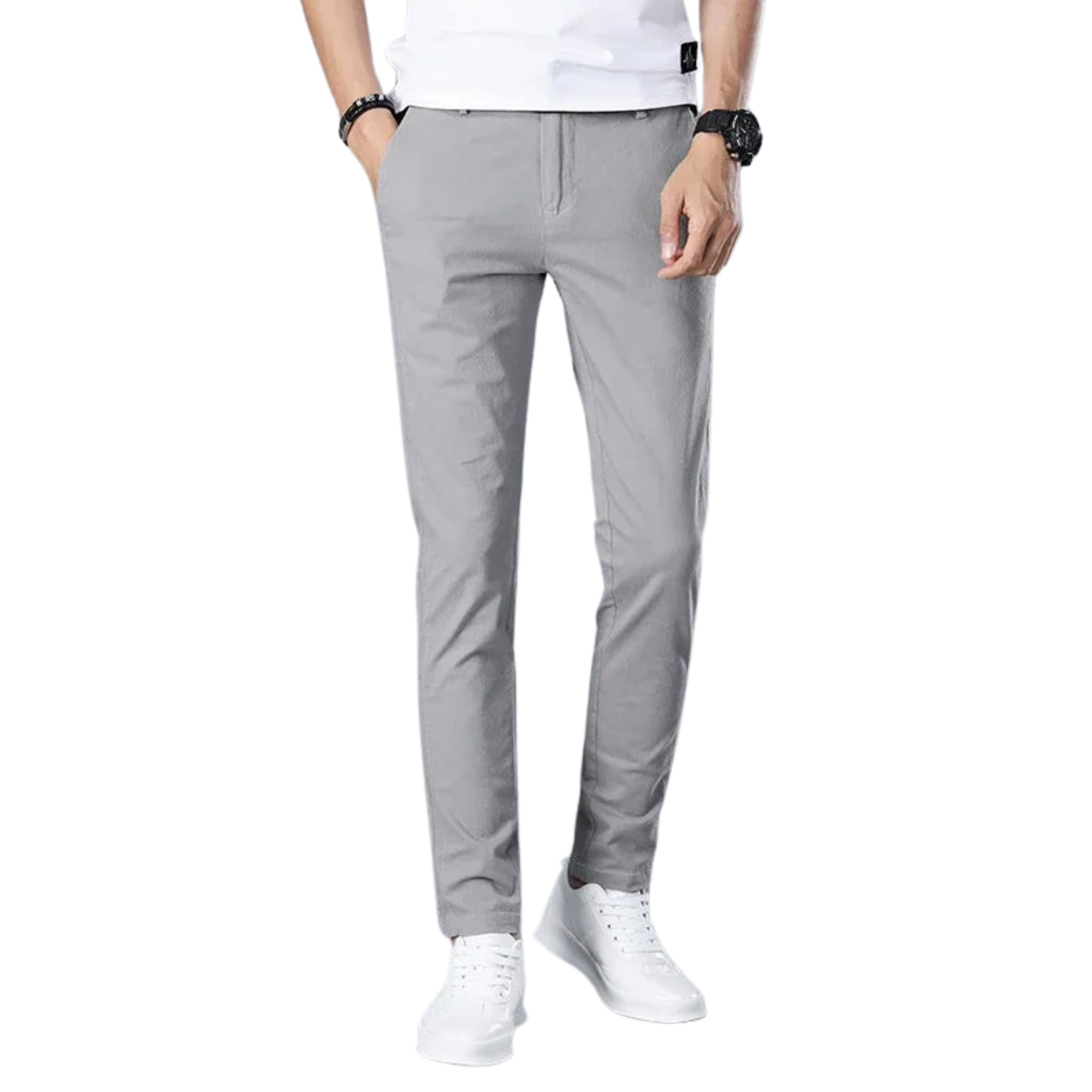 Calça Casual Masculina Cinza Saint James