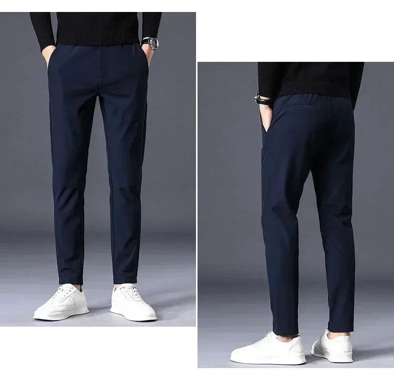 Calça Social Slim Masculina Saint James Azul