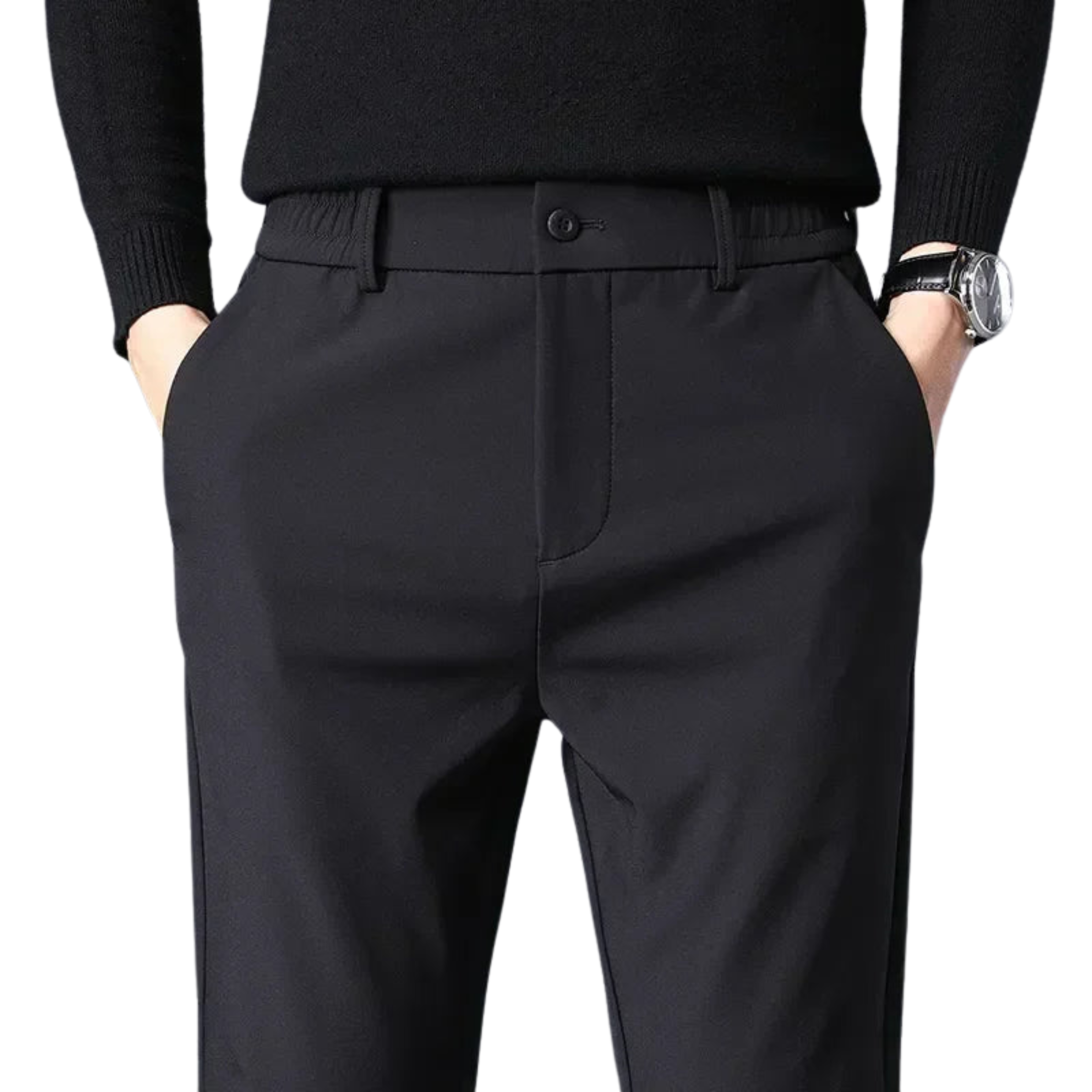 Calça Social Slim Masculina Saint James Preto