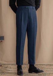 Calça de Alfaiataria Masculina Saint James Azul