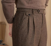 Calça de Alfaiataria Masculina Saint James Café