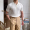 Camisa Polo Slim Atenas Masculina Branco Saint James