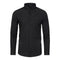 Camisa Social Masculina Lisa Anti Amassado Saint James Preto