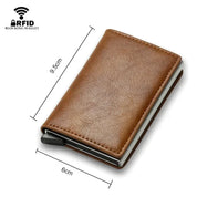 Carteira Masculina Antifurto Caramelo Saint James