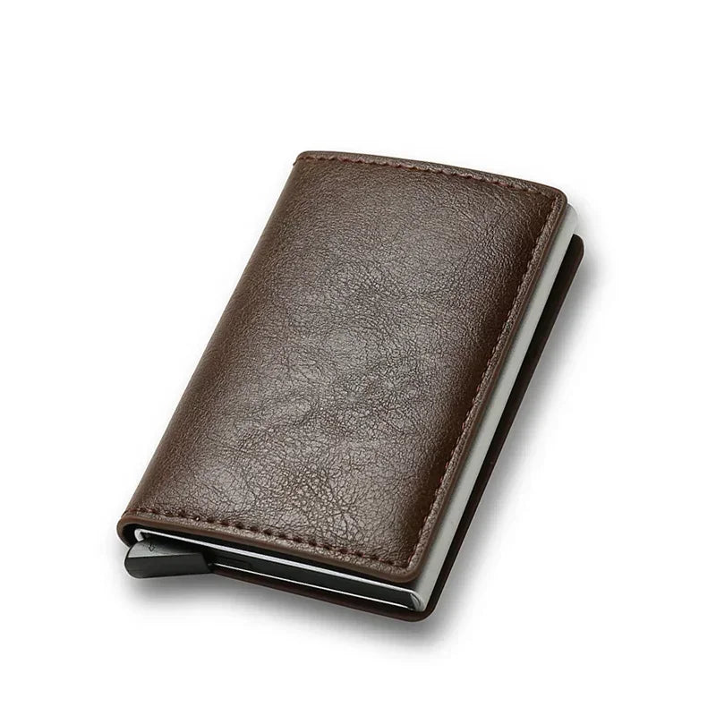 Carteira Masculina Antifurto Marrom Saint James