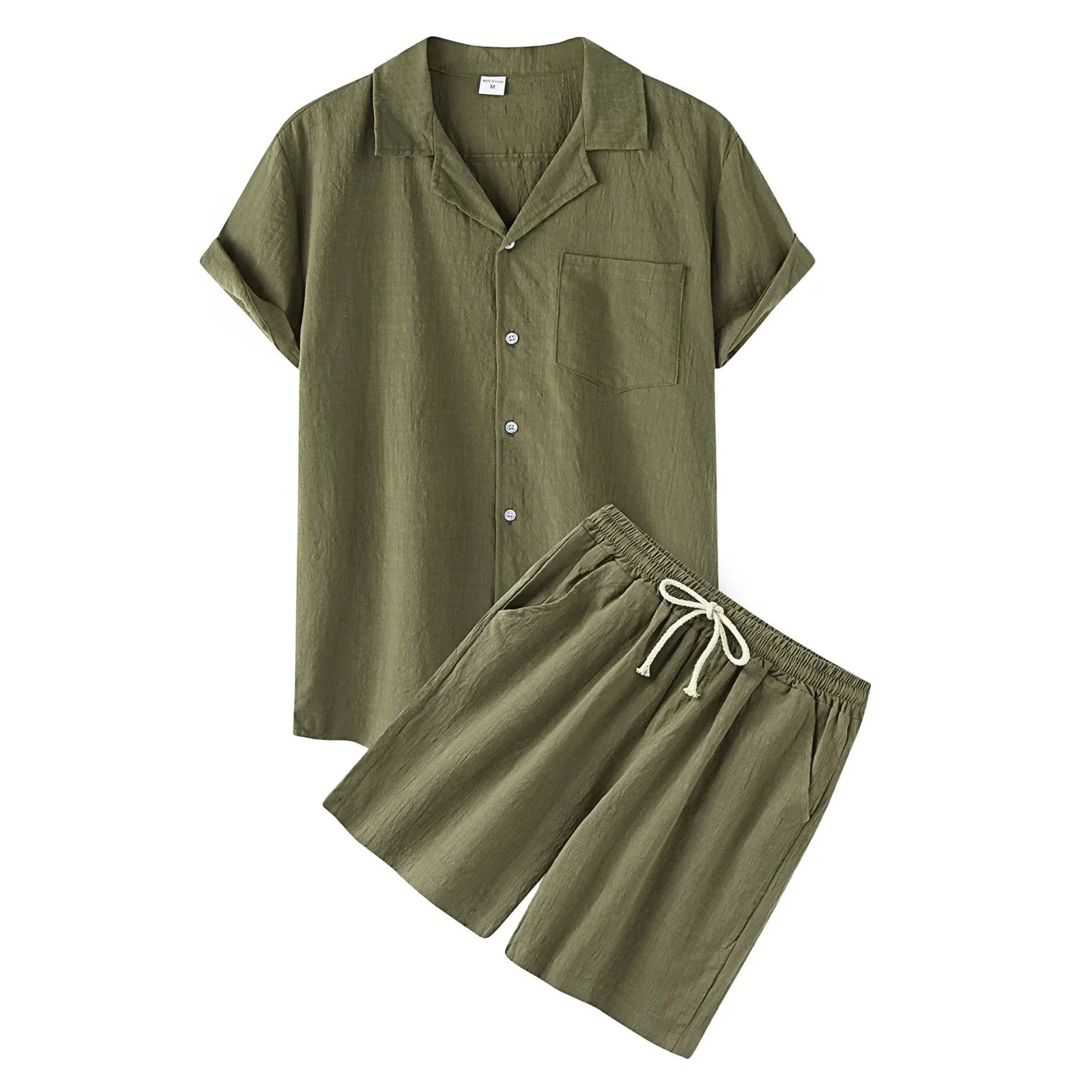 Conjunto Praia Puro Linho Masculino Saint James
