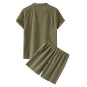Conjunto Praia Puro Linho Masculino Saint James