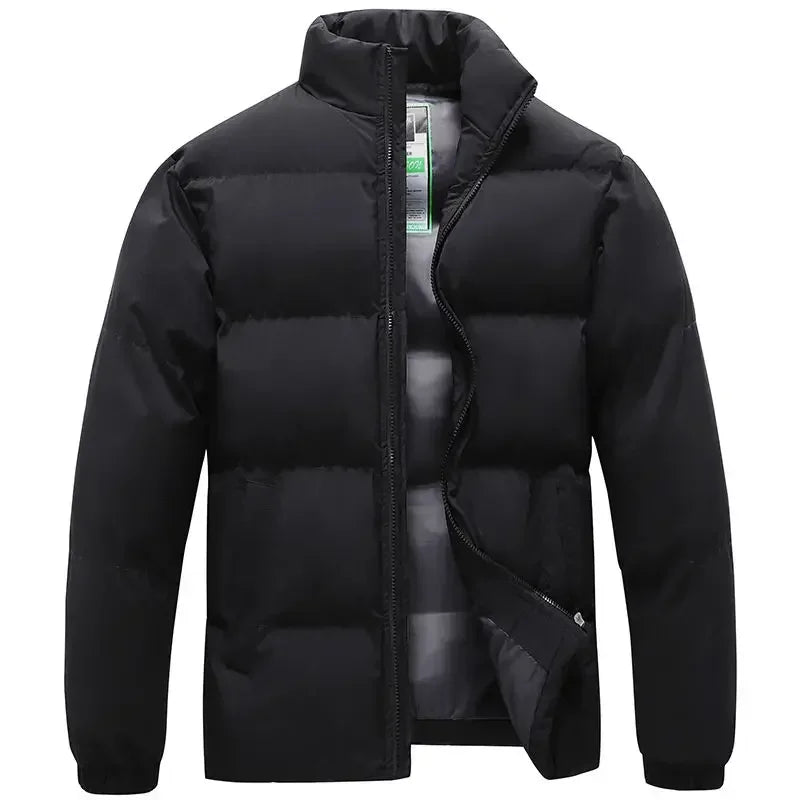 Jaqueta Bobojaco Preto para Inverno Masculina Saint James