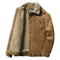 Jaqueta Masculina Marrom de Veludo com Interior Forrado Saint James 