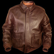 Jaqueta Masculina de Couro Genuino Forrada Masculina Marrom Claro