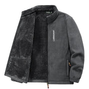 Jaqueta Masculina de Lã Forrada Cinza