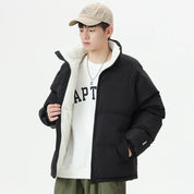 Jaqueta Térmica Puffer Preta Forrada Masculina Urban Plush Saint James 