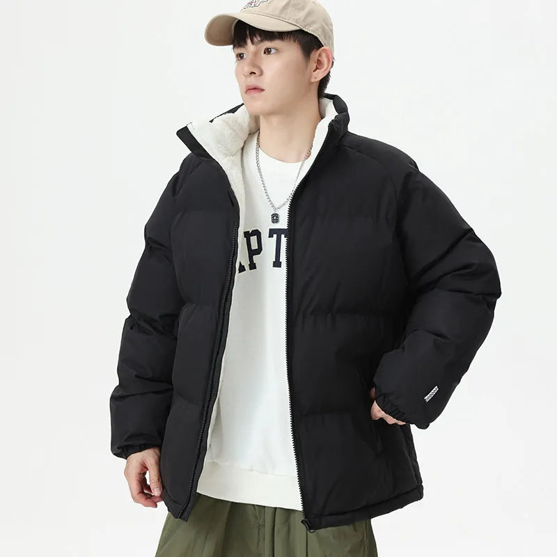 Jaqueta Térmica Puffer Preta Forrada Masculina Urban Plush Saint James 