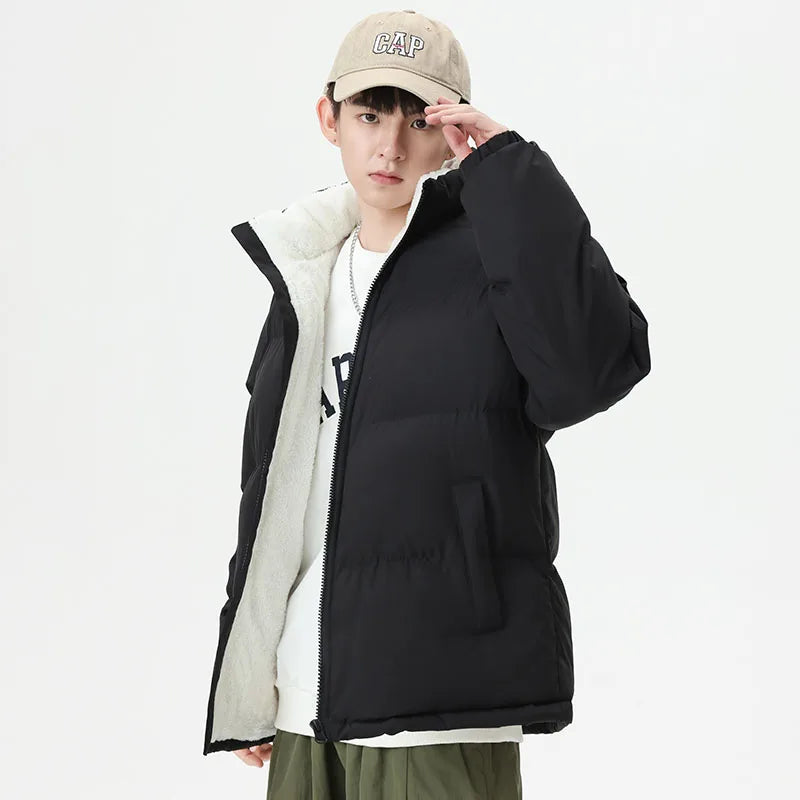 Jaqueta Térmica Puffer Preta Forrada Masculina Urban Plush Saint James 