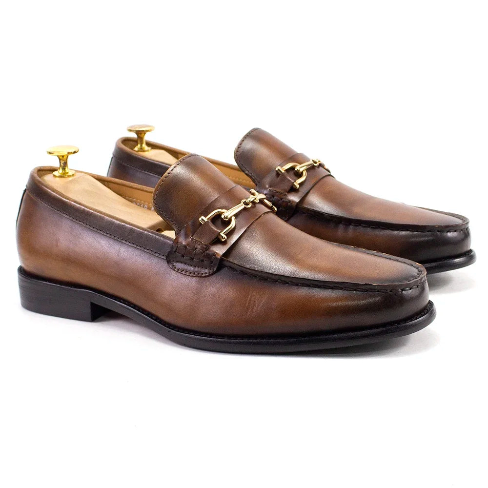 Mocassim Clássico Social de Couro Saint James