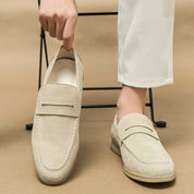 Mocassim Loafer Masculino Bege Saint James