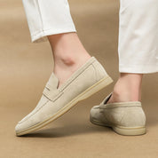 Mocassim Loafer Masculino Bege Saint James