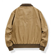 Jaqueta Bomber Forrada Masculina Clássica para Inverno Saint James
