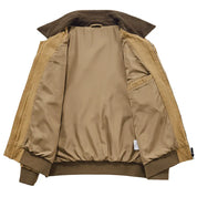 Jaqueta Bomber Forrada Masculina Clássica para Inverno Saint James
