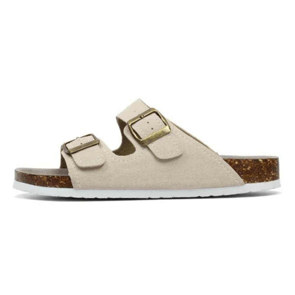Sandália Masculina Fivela Dupla Saint James - Branco