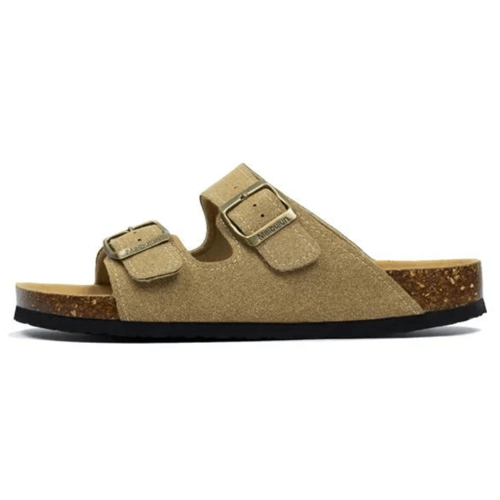 Sandália Masculina Fivela Dupla Marrom Claro Saint James 