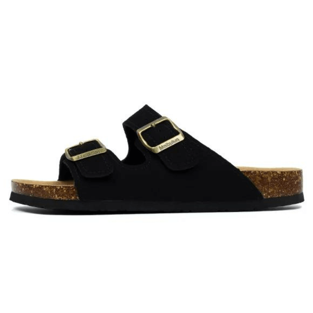 Sandália Masculina Fivela Dupla Preto Saint James 