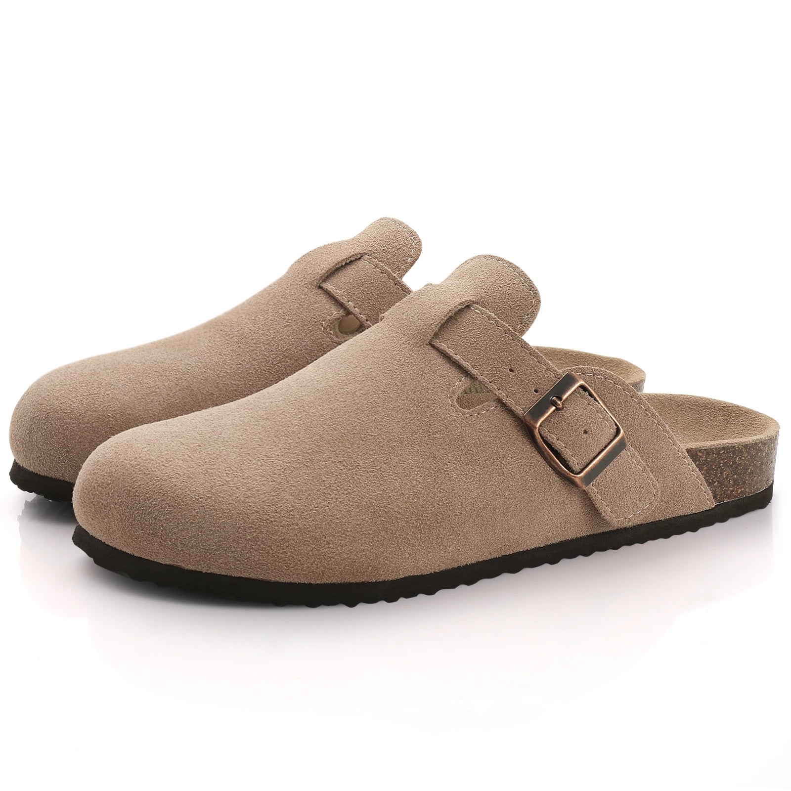 Sapato Clog Leve Bege Old Money Saint James