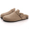 Sapato Clog Leve Bege Old Money Saint James