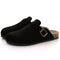 Sapato Clog Leve Preto Old Money Saint James