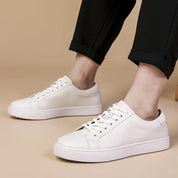 Sapato Social de Couro Branco Masculino Saint James