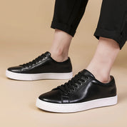 Sapato Social de Couro Preto Masculino Saint James