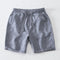 Short de Linho Masculino Praia Cinza Saint James