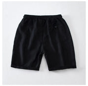 Short de Linho Masculino Praia Preto Saint James